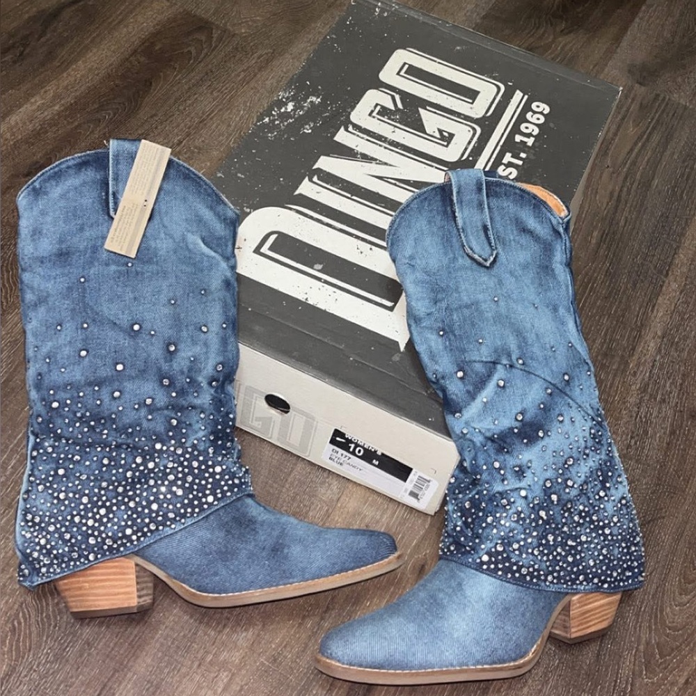 NWT NIB Dingo Eye Candy boots
